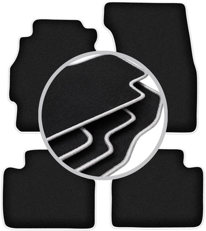 CARLUX-SILVER automatten voor: Honda Civic VI hatchback 3-deurs (1995-2001)