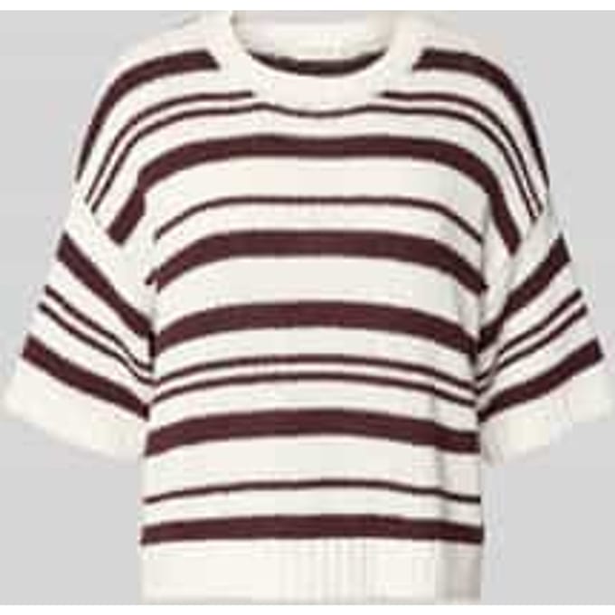 Gebreide pullover met 1/2-mouwen, model 'Hannalie'