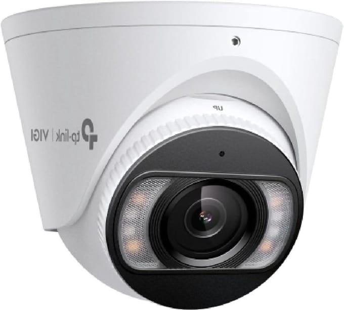 Dome Camera - Beveiligingscamera Koepel - Huis Beveiligen - Autofocus - 107.5 Graden Kijkhoek - Wit