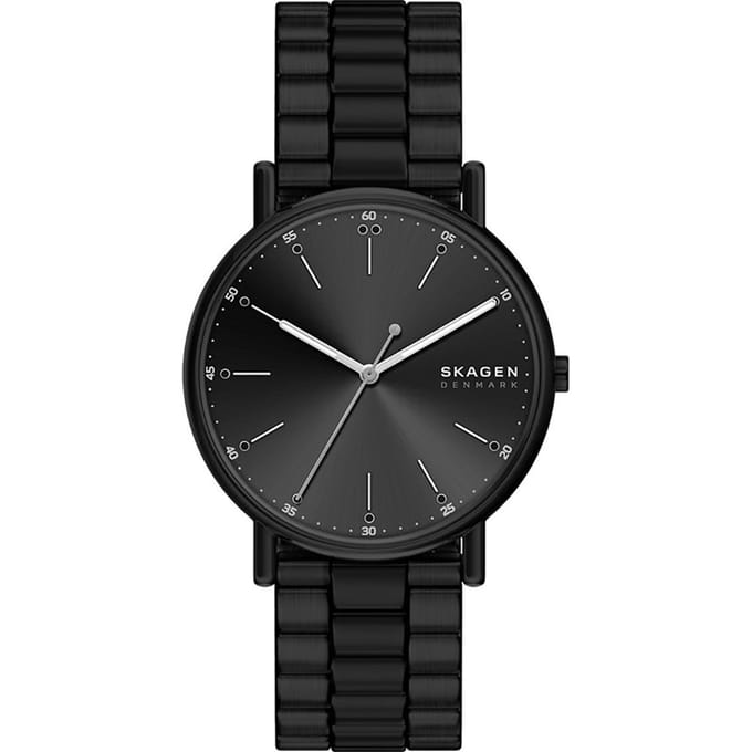 Skagen Sigtur Mannen Horloge 40 mm Zwart