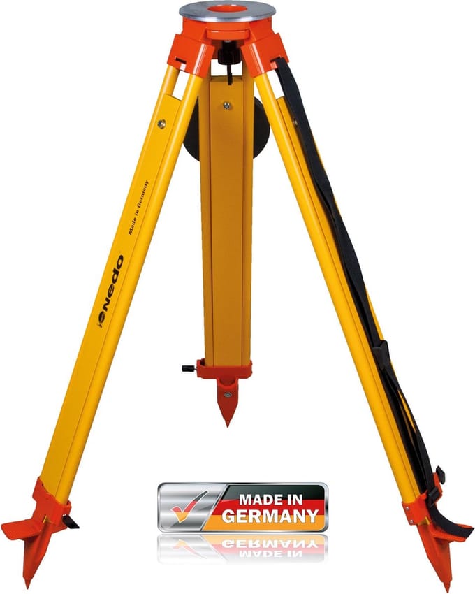 Nedo Zwaar houten statief met snelklemmen