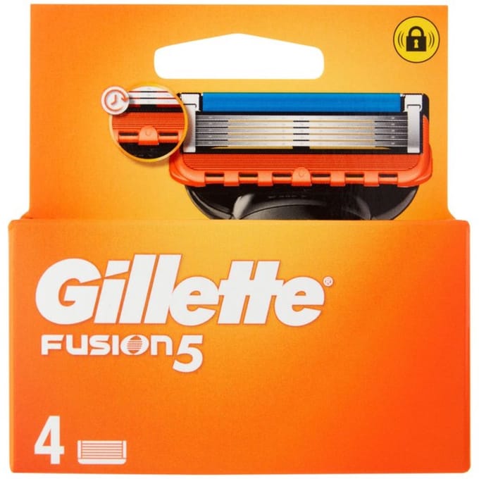 Gillette Fusion 5 scheermesjes - 4-pack - Men's