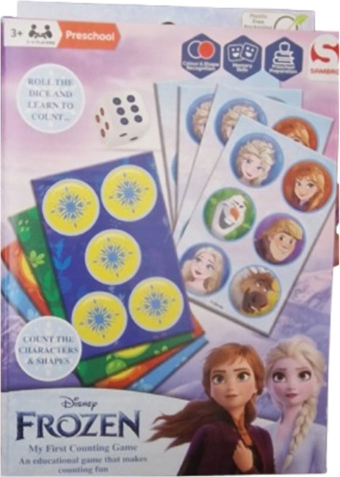 Frozen Mijn Eerste telspel - 2 tot 4 spelers - vanaf 4 jaar