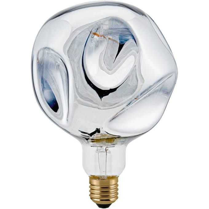 Sigor LED lamp Giant Ball E27 4W 918 dimbaar zilver-metaal.