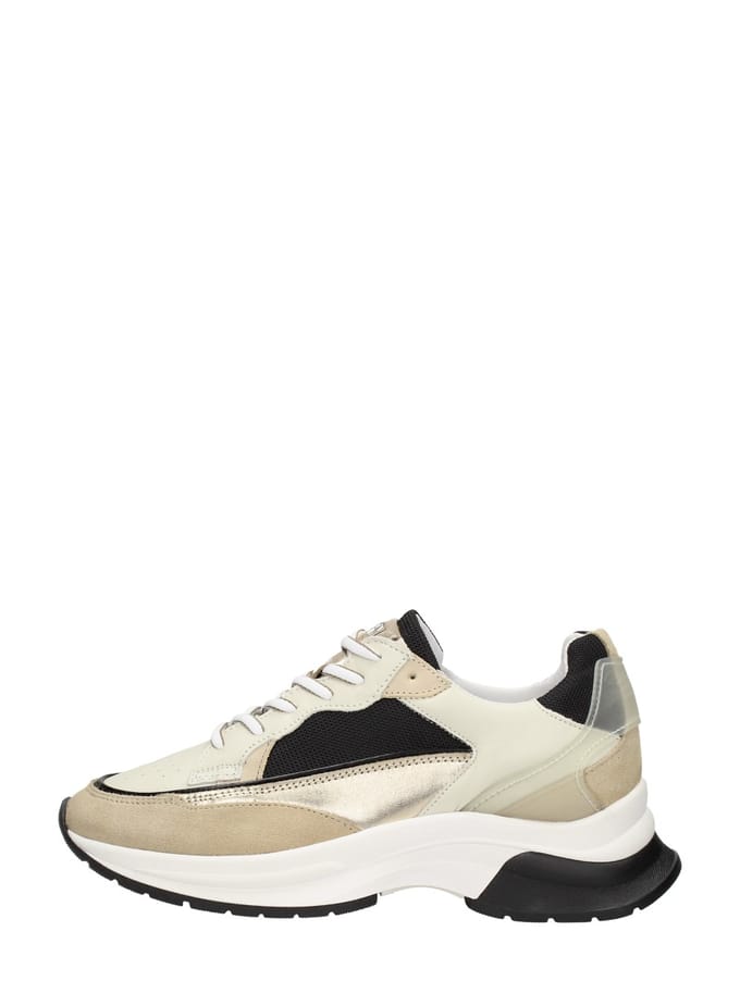 Red-Rag 76638 Lage sneakers - Leren Sneaker - Dames - Goud - Maat 37
