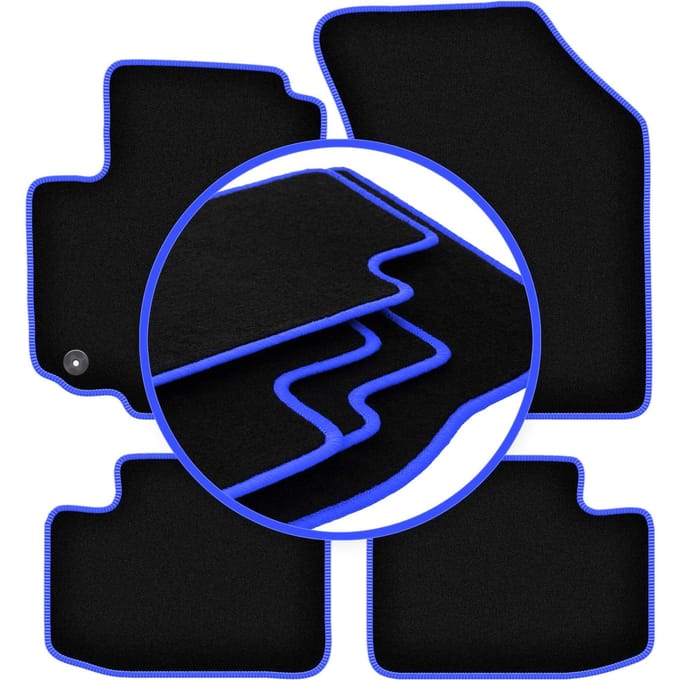 CARLUX-BLUE automatten voor: Suzuki Swift IV hatchback (2005-2010)