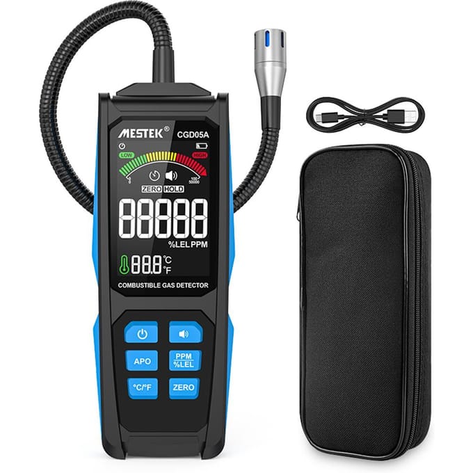Draagbare brandbare gassen Lekdetector voor draagbare brandbare gassen veelkleurig