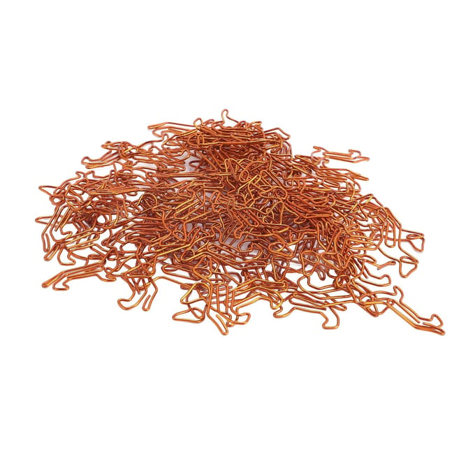 100 Stuks Teckel Paperclips Schattige Grappige Hond Vormige Paperclips voor Scrapbooking Knutselen Journaling brown