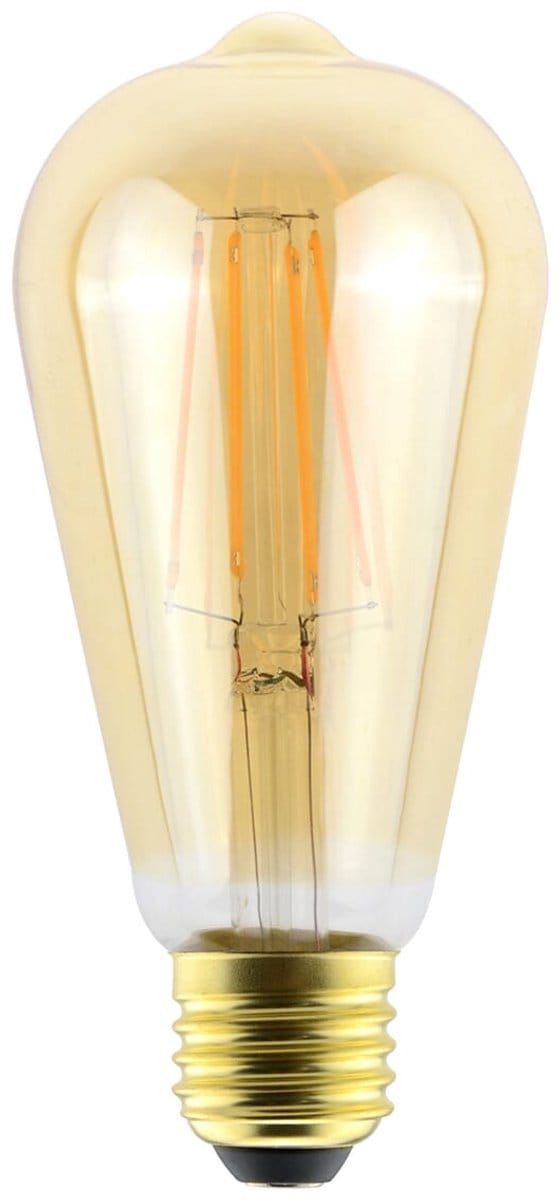 Avide E27 LED Filament Lamp 7W - 725lm - 2500K - Extra Warm Wit - LED Edison ST57 - Vervangt 60W Gloeilamp