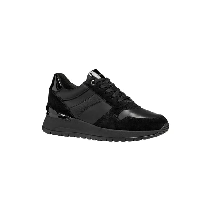 GEOX DESYA DAMES Sneakers - ZWART - Maat 37