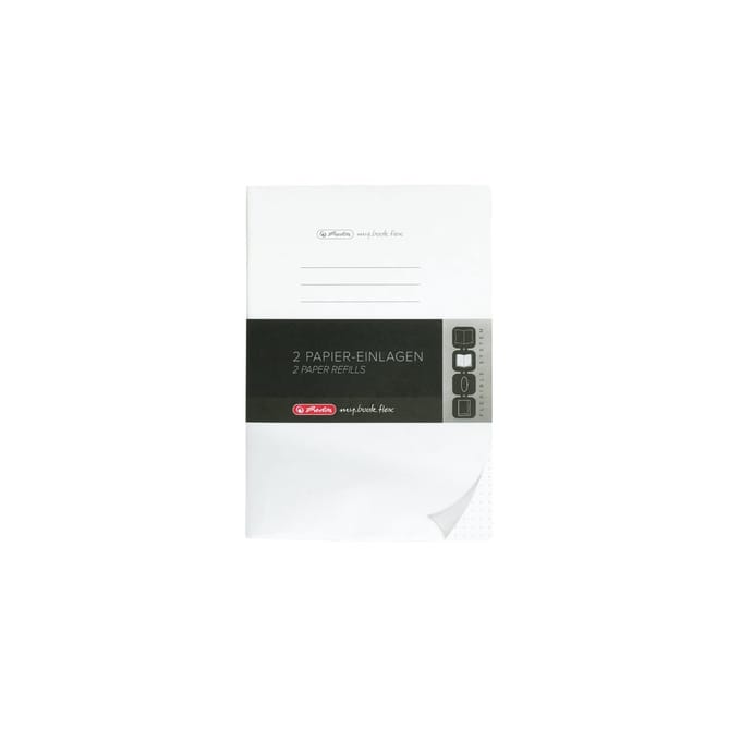 Herlitz 50034147 schrijfblok & schrift A5 80 vel Wit