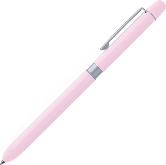 Penac Multisync - Roze - Multifunctie balpen - blauw en rode inkt 0.7mm - Vulpotlood 0.5mm