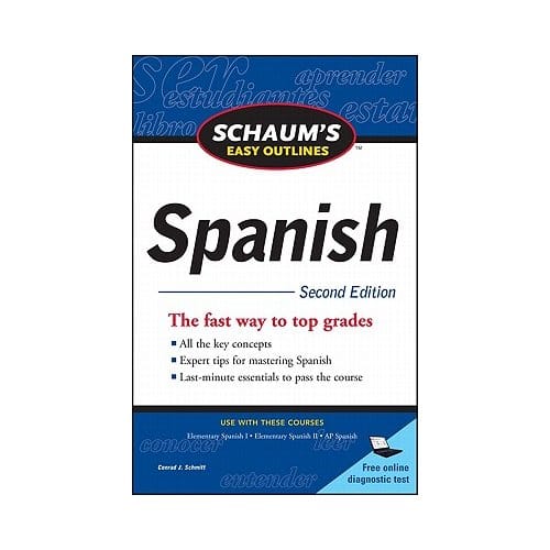 Schaum's Easy Outline Of Spanish, Second Edition - Conrad J. Schmitt