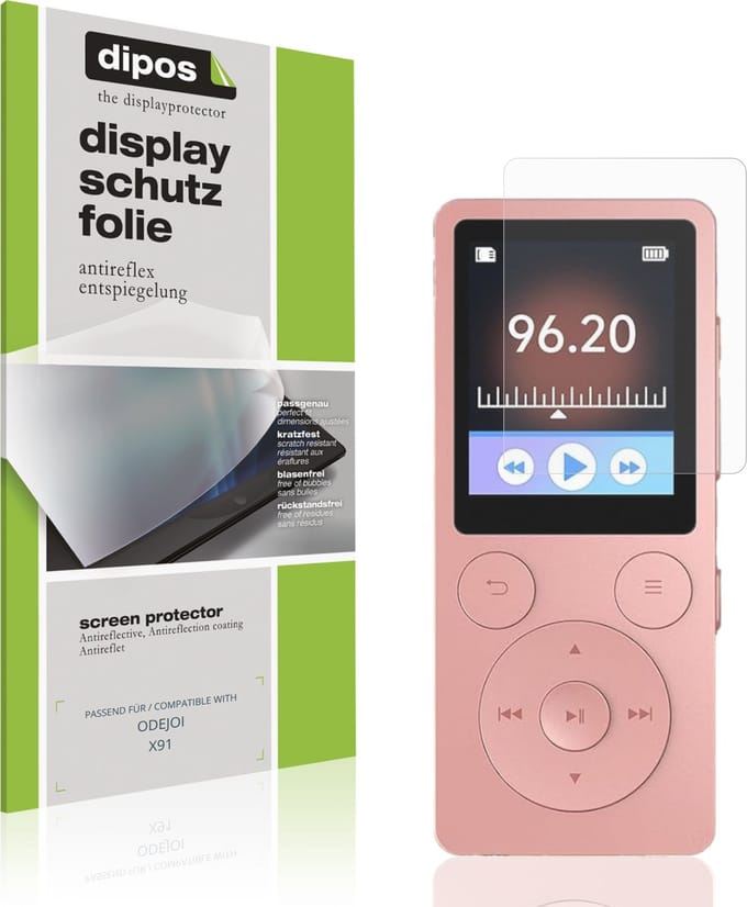 dipos – 4x Matte Beschermfolie geschikt voor ODEJOI X91 | Krasbestendige & antireflecterende Screenprotector Ultra-Thin
