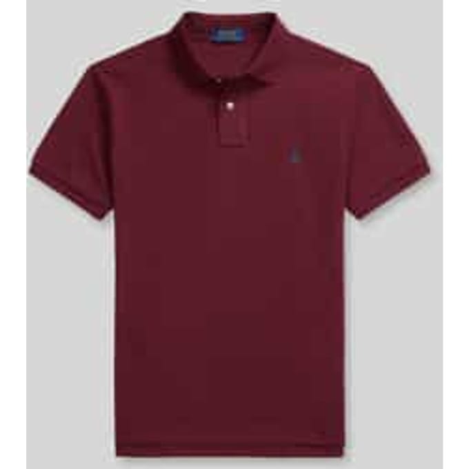 slim fit poloshirt van puur katoen