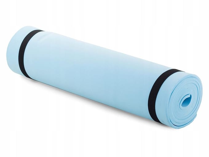 Verk Group Karimata - Yogamat - 50x180 cm - Blauwe Kleur