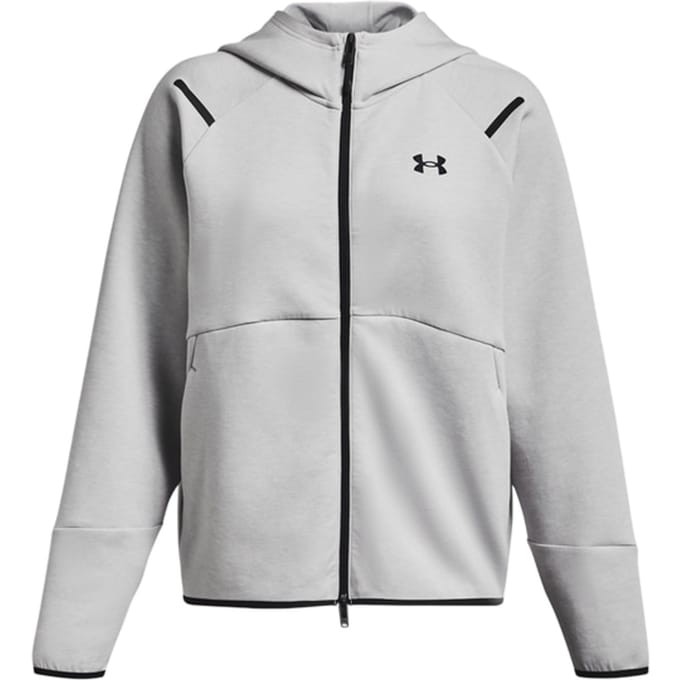 Under Armour Unstoppable Fleece Jas Met Capuchon Dames Grijs K011
