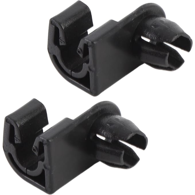 2 stuks Motorkap Steunstang Klem Plastic Verbeterde Stabiliteit Schokbestendig 792843 Vervanging black