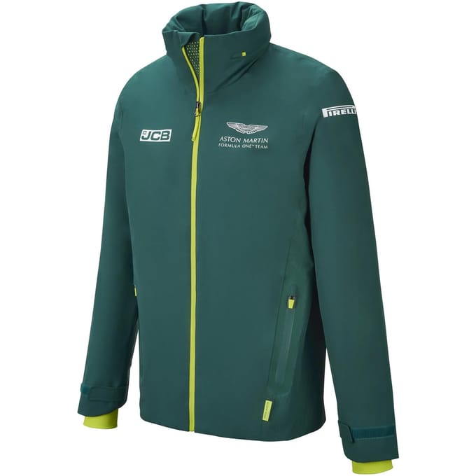 Aston Martin F1 Officieel Team Heren Groen Jasje