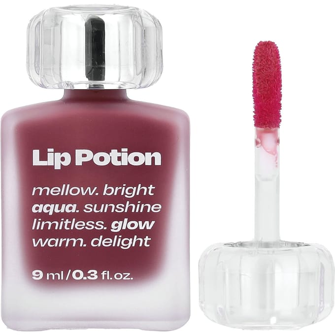 alternativestereo - Lip Potion Aqua Glow - 9 Colors #05 Raspberry Soap