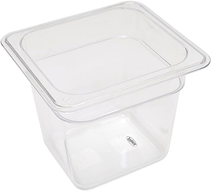 Gastronorm Bak - 1/6 GN - 15 cm Diep - Polycarbonaat