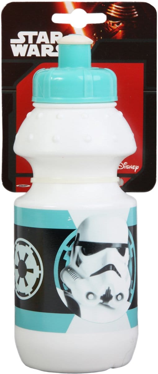 Disney Bidon Met Bidonhouder Star Wars Turquoise 330 Ml
