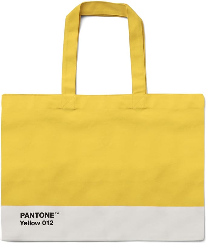 Copenhagen Design - Strandtas - Yellow 012 - Geel - Katoen - Canvas