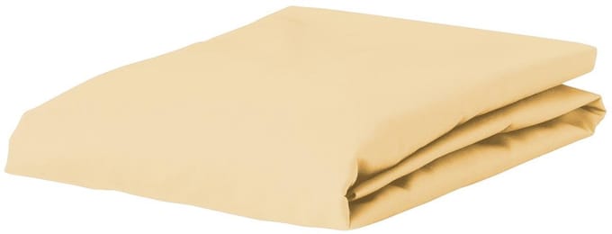 Essenza Minte Hoeslaken Yellow straw - 90x210 cm