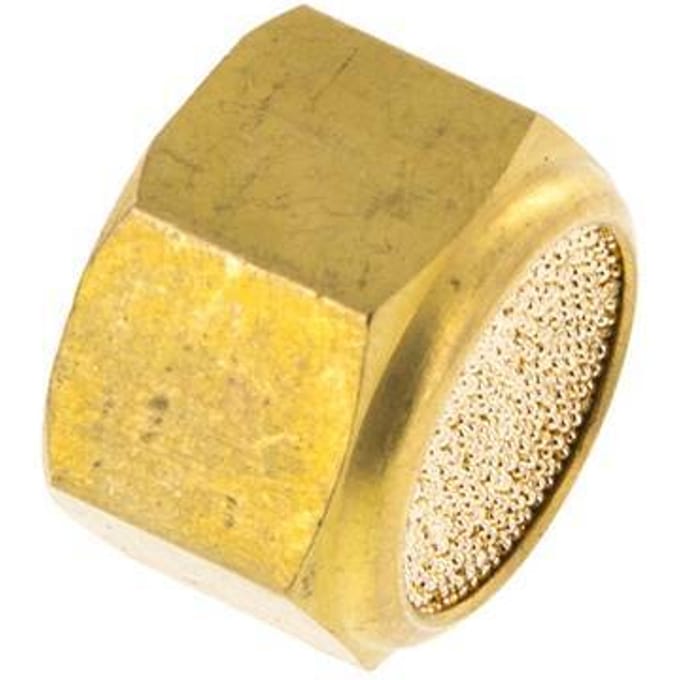 G1/4'' Gesinterd Brons Compact Binnendraad Pneumatische Geluiddemper [2 Stuks]
