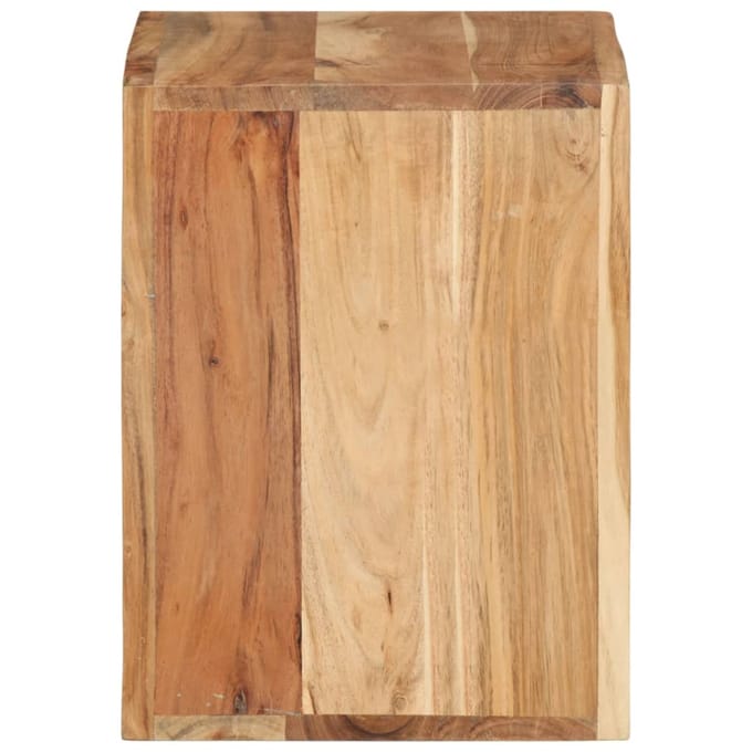 vidaXL - Kruk - 40x30x40 - cm - massief - acaciahout