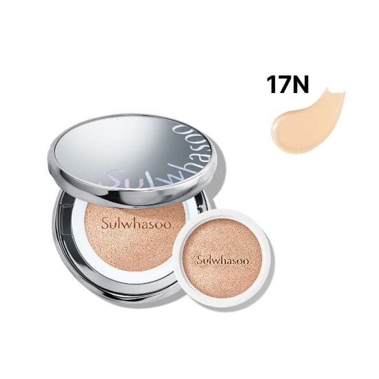Sulwhasoo Perfecting Cushion Airy (Hoofdset + 1 navulset) 15g*2 (SPF50+ / PA+++) 17N1