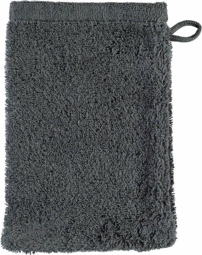 Cawö Lifestyle Uni Washandje Anthraciet 16x22