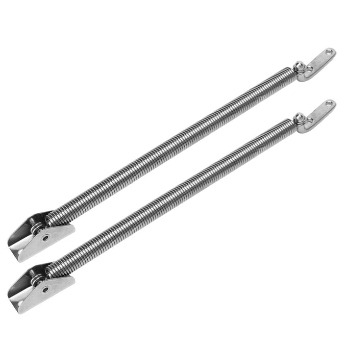 2 Stuks Veerluikhouder 320mm Lengte Heavy Duty RVS Hoge Sterkte Luikdekselsteun