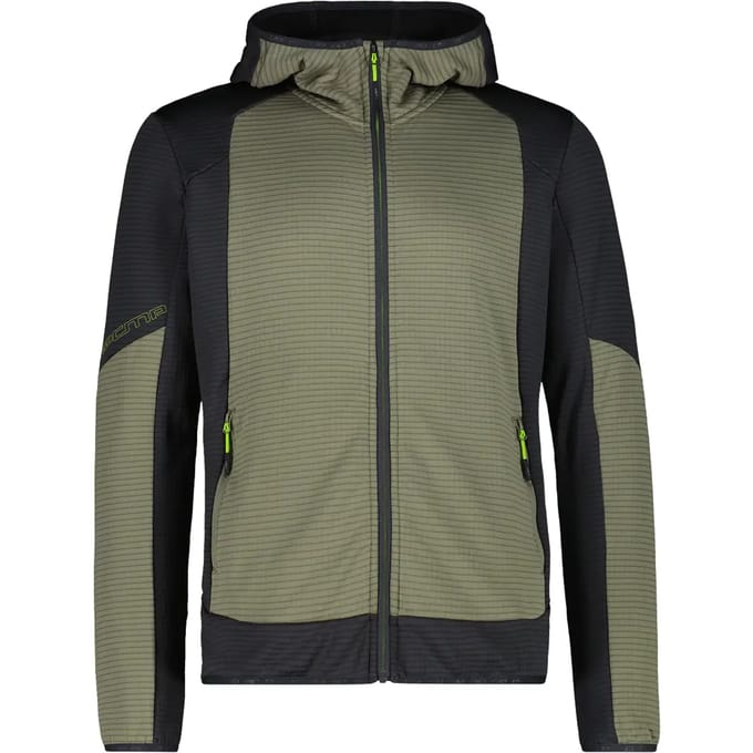Fleece hooded vest CMP Grid Tech