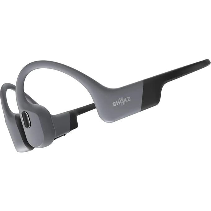Shokz OpenSwim Pro Serie - Botgeleidingskoptelefoon - Grijs - Waterbestendig - Bluetooth 5.4