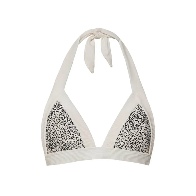 Beachlife Top - Bikini Foam Sprinkles Print Size 38