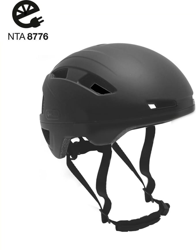 Falkx Speedpedelec Helm - Mat Zwart - NTA8776 Fietshelm - Small