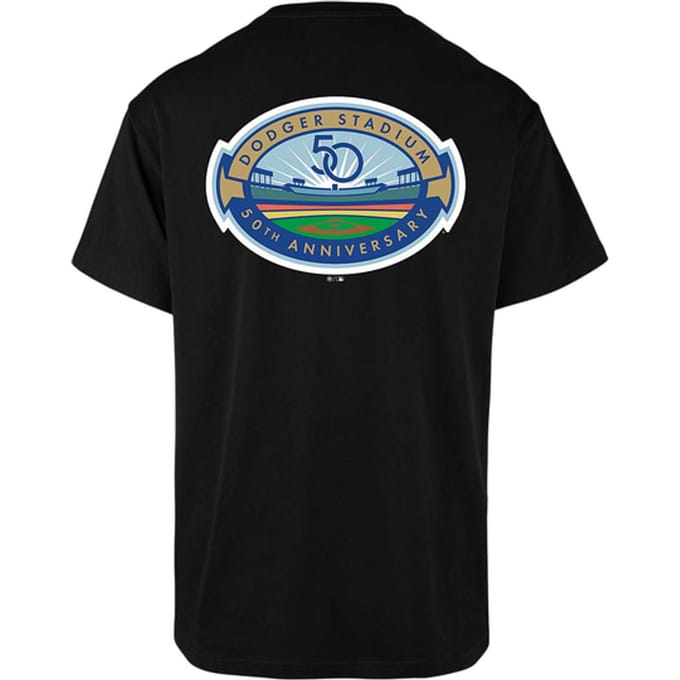 '47 Brand Los Angeles Dodgers Backer 47 Echo T-shirt Zwart
