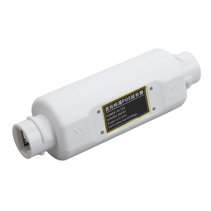 POE Combiner Splitter Adapter IEEE802.3AF AT Standaard 10 100Mbps Waterdichte Verlenging Ethernet