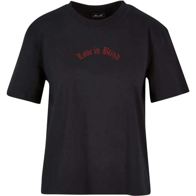 Dames-T-shirt Miss Tee Love is Blind