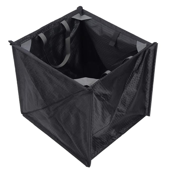 Nylon Noir Portable Pliable Rocher Arbre Escalade Corde Panier Lancer Corde Cadre de Rangement Sac black