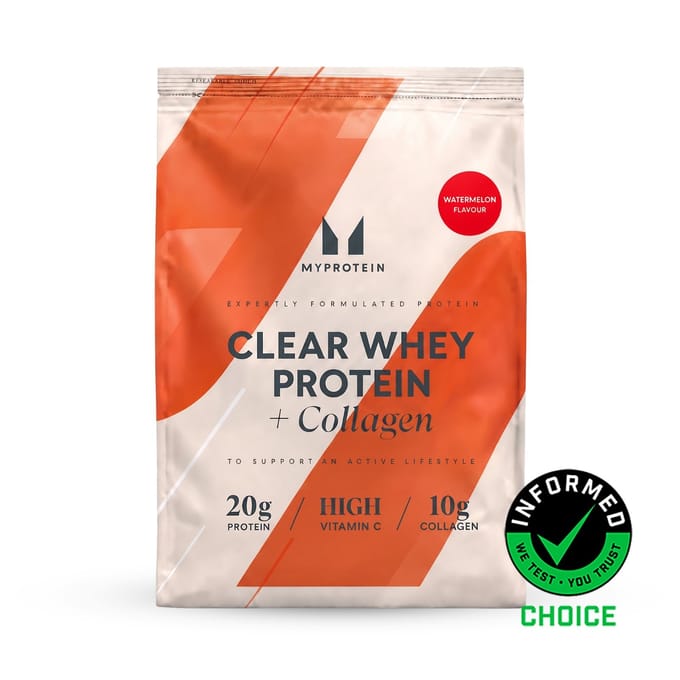 Clear Protein | Whey & Collagen - 480G - 20servings - Watermeloen
