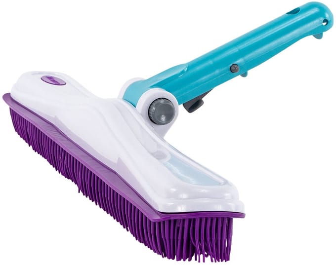 Kokido schoonmaakborstel 45cm met rubber haar