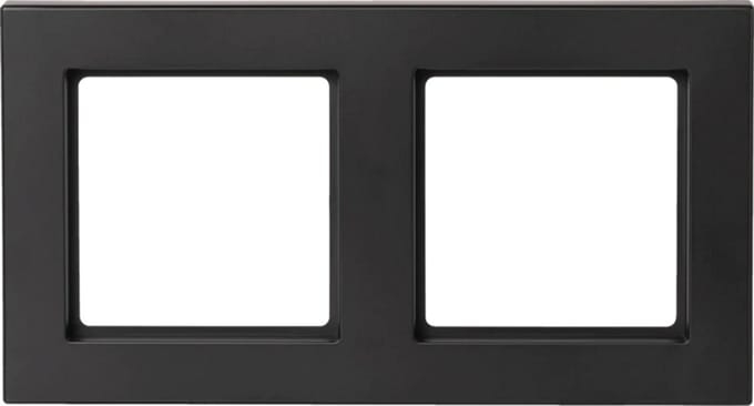 EMhub afdekraam 2-voudig - Neo55 mat zwart (4090054)