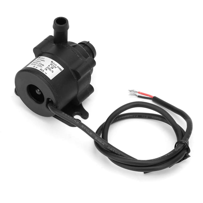 Kunststof Slijtvast Micro Borstelloze Water Dompelpomp DC 12V