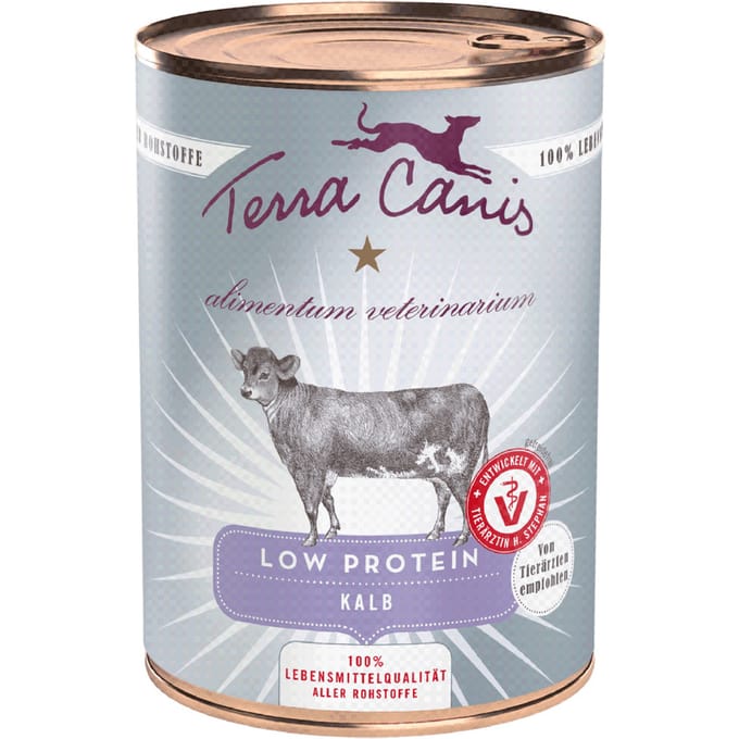 Terra Canis Alimentum Veterinarium Low Protein 6 x 400 g - Kalf