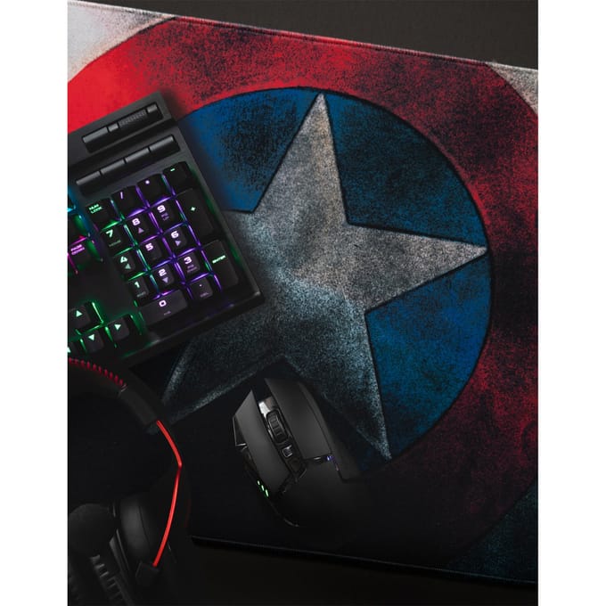 Marvel Captain America Mouse Mat Shield 80 x 35 cm