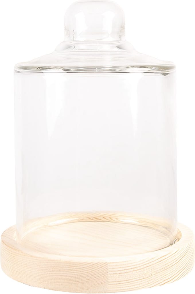 Clayre & Eef Stolp Ø 13x18 cm Bruin Hout