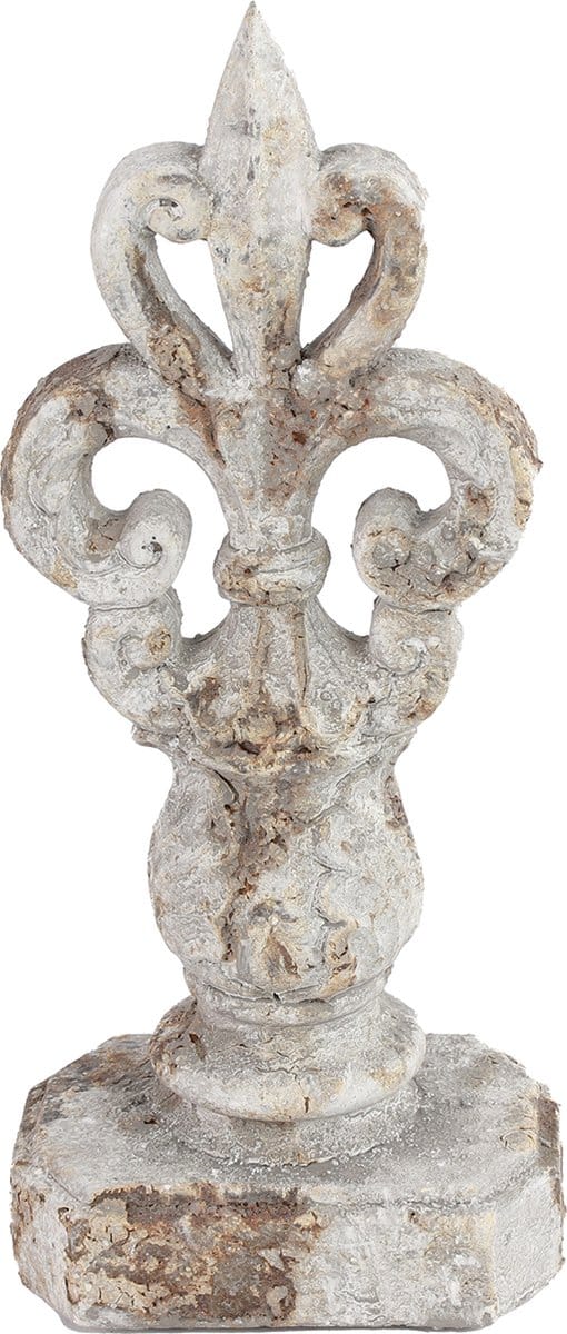 Countryfield ornament Fleur-de-Lys S grijs