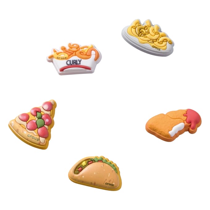 Crocs Favorite Foods Jibbitz (5-pack)